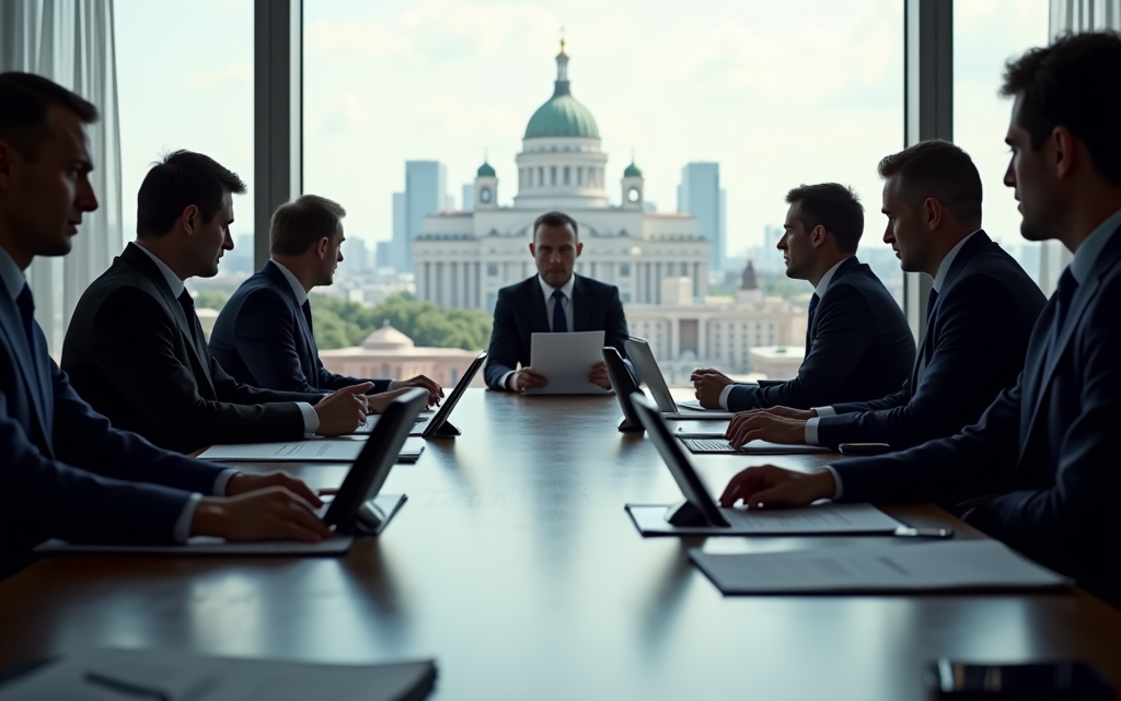 Графическое сопровождение статьи "44-ФЗ: эффективная организация закупок для госкомпаний в Донецке"